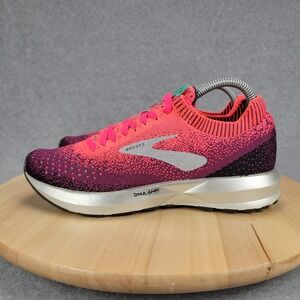 Brooks Levitate 2 Womens Running Shoes Pink Purple Silver 1202791B678 Size 8